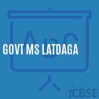 Govt Ms Latdaga Middle School Logo