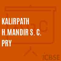 Kalirpath H.Mandir S. C. Pry Primary School Logo