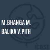M.Bhanga M. Balika V.Pith High School Logo