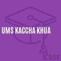 Ums Kaccha Khua Middle School Logo