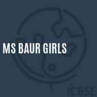 Ms Baur Girls Middle School Logo