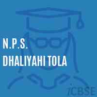 N.P.S. Dhaliyahi Tola Primary School Logo