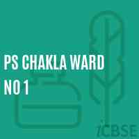 Ps Chakla Ward No 1 Primary School Logo