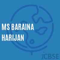 Ms Baraina Harijan Middle School Logo