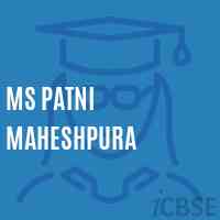 Ms Patni Maheshpura Middle School Logo