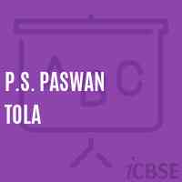 P.S. Paswan Tola Primary School Logo