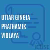 Uttar Gingia Prathamik Vidlaya Primary School Logo