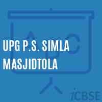 Upg P.S. Simla Masjidtola Primary School Logo