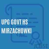 Upg Govt Hs Mirzachowki Secondary School Logo