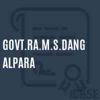 Govt.Ra.M.S.Dangalpara Middle School Logo