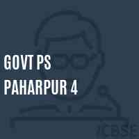 Govt Ps Paharpur 4 Primary School Logo