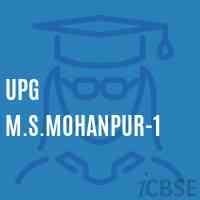 Upg M.S.Mohanpur-1 Middle School Logo
