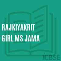 Rajkiyakrit Girl Ms Jama Middle School Logo