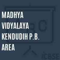 Madhya Vidyalaya Kendudih P.B. Area Middle School Logo
