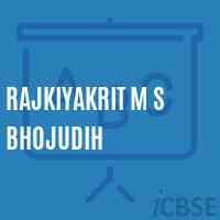 Rajkiyakrit M S Bhojudih Middle School Logo