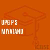 Upg P S Miyatand Primary School Logo