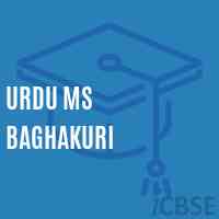 Urdu Ms Baghakuri Middle School Logo