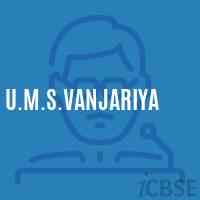 U.M.S.Vanjariya Middle School Logo