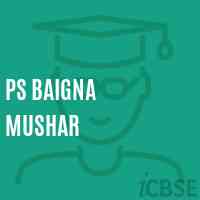 Ps Baigna Mushar Primary School Logo