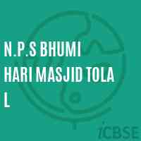 N.P.S Bhumi Hari Masjid Tola L Primary School Logo