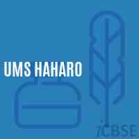 Ums Haharo Middle School Logo