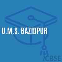 U.M.S. Bazidpur Middle School Logo