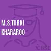 M.S.Turki Khararoo Middle School Logo