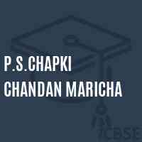P.S.Chapki Chandan Maricha Primary School Logo