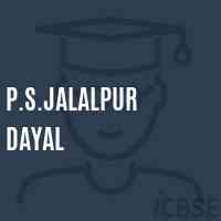 P.S.Jalalpur Dayal Middle School Logo