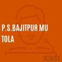 P.S.Bajitpur Mu Tola Primary School Logo