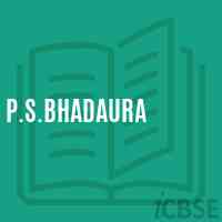 P.S.Bhadaura Primary School Logo