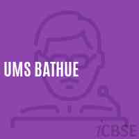 Ums Bathue Middle School Logo
