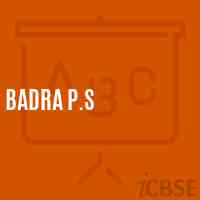 Badra P.S Primary School Logo