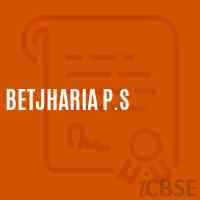 Betjharia P.S Primary School Logo