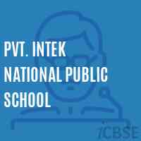 Pvt. Intek National Public School Logo