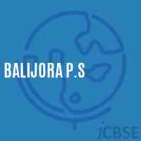 Balijora P.S Primary School Logo