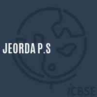 Jeorda P.S Primary School Logo