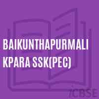 Baikunthapurmalikpara Ssk(Pec) Primary School Logo