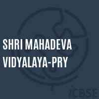 Shri Mahadeva Vidyalaya-Pry Primary School Logo
