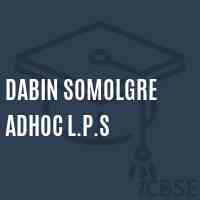 Dabin Somolgre Adhoc L.P.S Primary School Logo