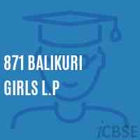 871 Balikuri Girls L.P Primary School Logo