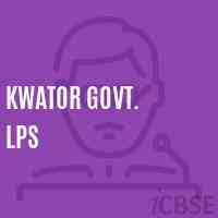 Kwator Govt. Lps Primary School Logo