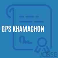 Gps Khamachon Primary School Logo