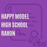 Happy Model High School Rahon Logo