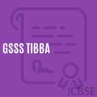 Gsss Tibba High School Logo