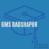 Gms Badshapur Middle School Logo