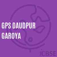 Gps Daudpur Garoya Primary School Logo