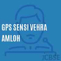 Gps Sensi Vehra Amloh Primary School Logo