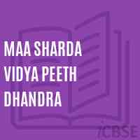 Maa Sharda Vidya Peeth Dhandra Primary School Logo