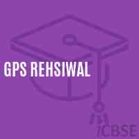 Gps Rehsiwal Primary School Logo